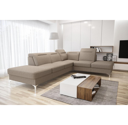 Rohová sedacia súprava OSLO 295x220 - pravá, béžová