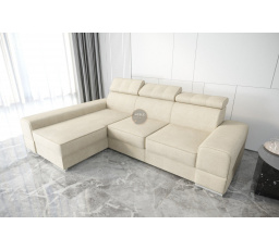 Rohová sedacia súprava ROYAL 295×185 - ľavá, béžová