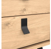 Nočný stolík RAIN 2s, Jackson hickory