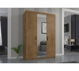 Šatní skriňa ENJA 3D, Dub lefkas