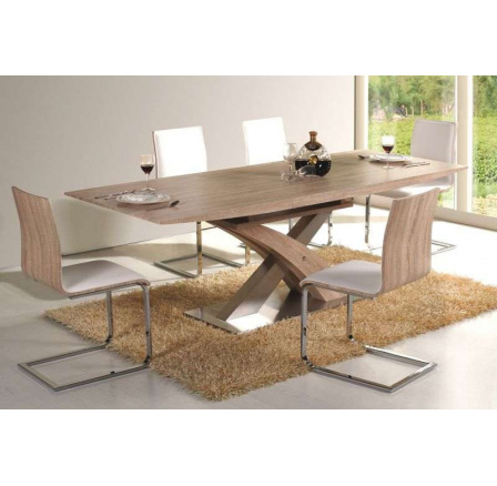 RAUL jedálenský stôl dub sonoma 160(220)x90 (S) (K150-Z)