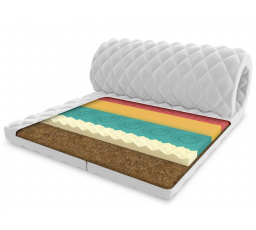 Vrchný matrac Topper FRUTI s kokosom, 140x200 cm