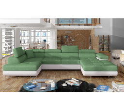 Sedacia súprava v tvare U RODRIGO, Soro 34 / Soft 17 ľavá