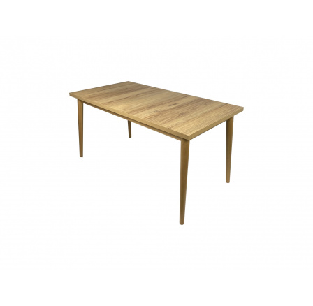 150x80+40 BERGEN Laminát Obdĺžnik Nohy Okrúhle