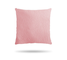 Krepový obliečka na vankúš ružový 40x40