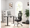 Ergonomické kancelárske herné kreslo Basic, čierna