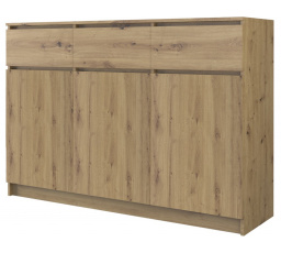 Komoda TOPA 3D3S, Dub artisan