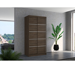 Posuvná skriňa RIVA 100 Choco+Choco