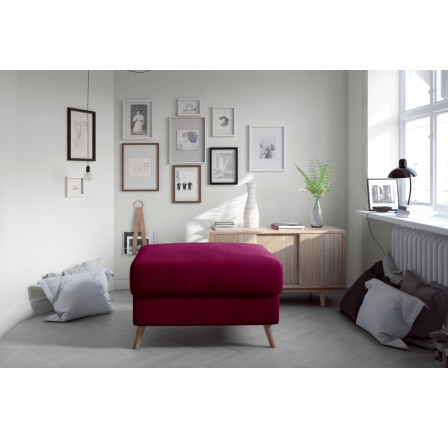 Asgard Taburet Matný Zamat 68 73x73