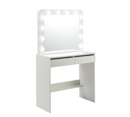 Toaletný stolík s osvetlením biely T1-FXJG