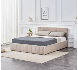 Posteľ čalúnená s úložným priestorom a roštom START 3 160x200 JG Béžová