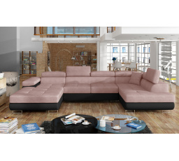 Sedacia súprava v tvare U RODRIGO, pravá Omega 91/Soft 11