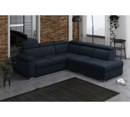 Rohová sedacia súprava Bodie II pravá modrá
