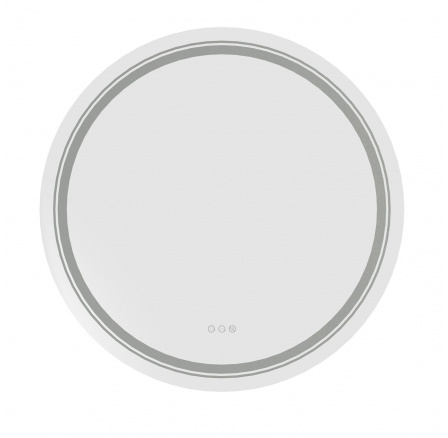 Zrkadlo s LED osvetlením DOVER 80, Strieborné