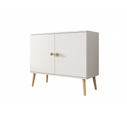 Komoda Deri Biela+Biela
