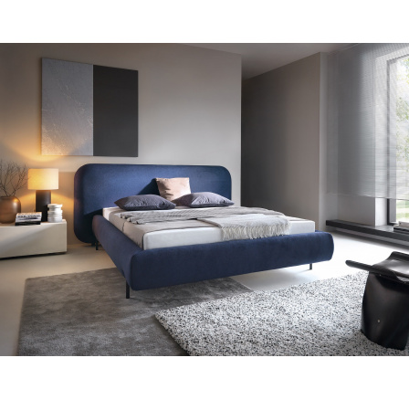 Posteľ Pointt + kovový rám / plynový piest / úložný box na posteľnú bielizeň 140x200 Paolli 40 1