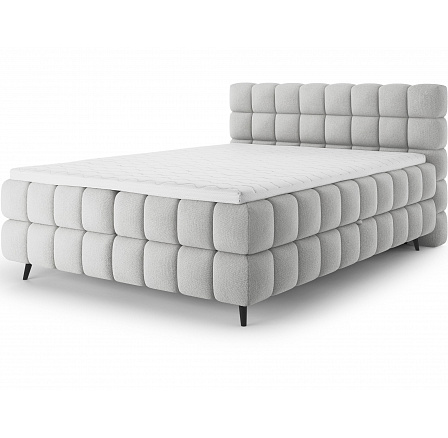 Čalúnená posteľ - boxspring SABENO 140x200, Tonall 03