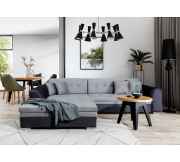 Rohová sedacia súprava SORENTO, Monolith 85/Monolith 97, ľavá