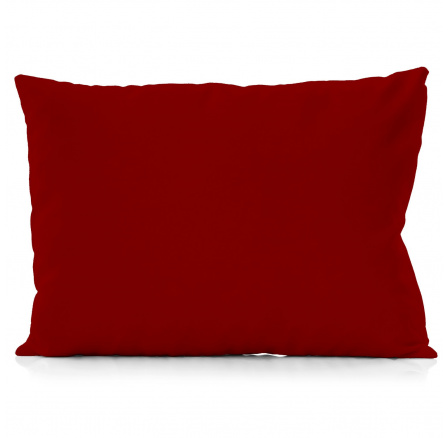 Bavlnený poťah na relaxačný vankúš vínový 45x120