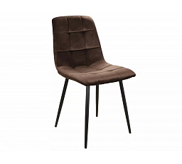 Jedálenská stolička MILA Velvet, hnedá Bluvel 48