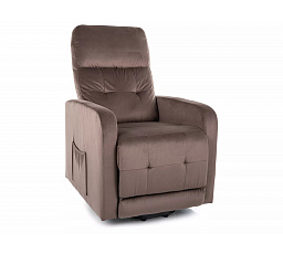 Rozkladacie kreslo OTUS II VELVET, Cappucino Bluvel 38