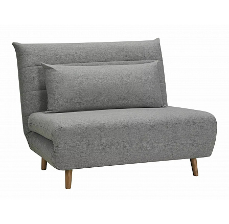 Kreslo SPIKE, sivá látka 137/buk