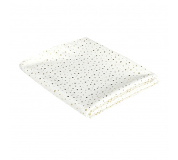 Obrus Star Dore biely/zlatý 140x250cm