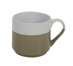 Hrnček Jumelle khaki 330 ml