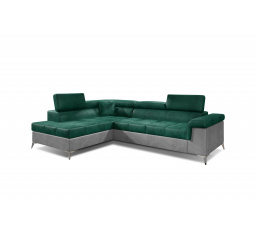 Rohová sedacia súprava ERIDANO, ľavá, Monolit 37/Monolit 84