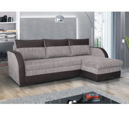 Rohová sedacia súprava Jarda hnedá