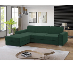 Rohová sedacia súprava Lubor L zelená