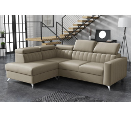 Sedacia súprava Mildred III ľavá svetlohnedá