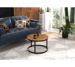 Konferenčný stolík RINEN Čierny+Artisan