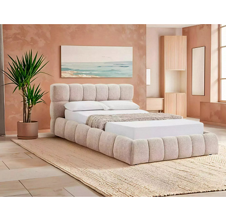 POSTEĽ PARMA RAVEN 140x200 FARBA BÉŽOVÁ 24