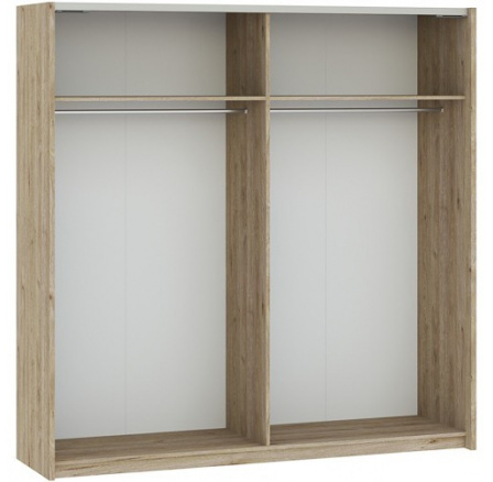 Šatní skriňa korpus BERNO Jackson Hickory 200