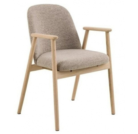 Stolička Leo béžová / dub Monza 60