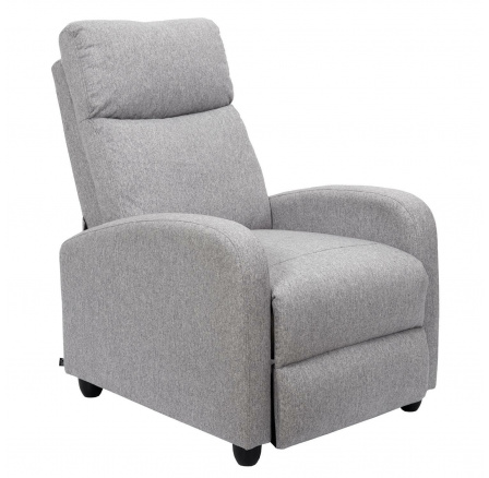 Rozkladacie kreslo Recliner Dream sivé