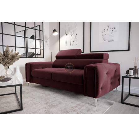 Sofa ORION II 185 cm - vínová