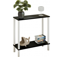 Konzola Claro 80x30 cm - rôzne farby na výber - čierna MiniPearl, Biela Matná