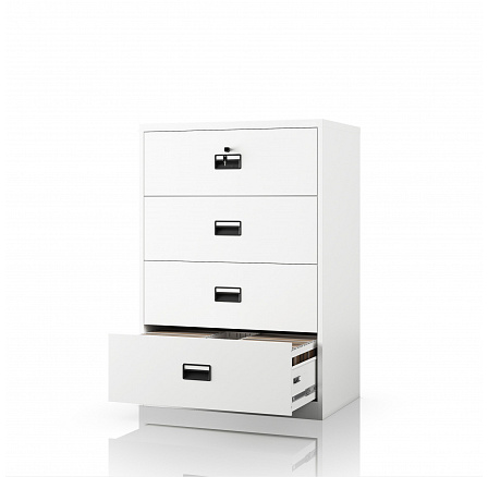 Biela kovová kartotéková skriňa: SARAN XL V4, 900 x 1320 x 600 mm Biela kovová kartotéková skriňa: SARAN XL V4, 900 x 1320 x 600 mm