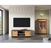 TV stolík URSO 08, dub Craft zlatý / čierna