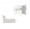 Posteľ - boxspring BALTIMOR, Monolit 09