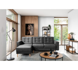 Rohová sedacia súprava univerzálna - ASGARD L, Monolit 97