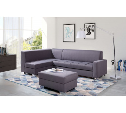 Rohová sedacia súprava MIX s taburetom, Malmo 95, Ľavá