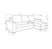 Rohová sedacia súprava NEWARK, Kronos 19/Soft 29
