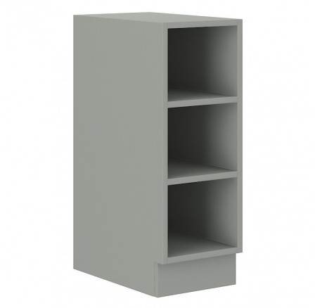 Dolná kuchynská skrinka BOLZANO 30-D-OTW-BB, Sivý