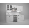 Kuchynská linka MICHELLA 240, biela