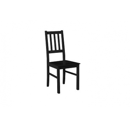 BOSANOVA 4D jedálenská stolička (BOSS 4D) celodrevený sedák ČIERNY (DM)- kolekcia "DRE" (K150-E)