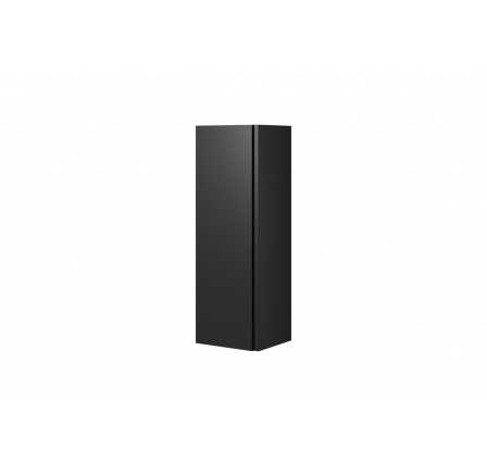 Vertikálna závesná skrinka Loftia - čierna/čierny mat