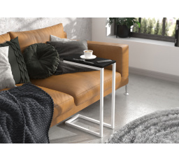 Pomocný stolík SPARK Biela+Čierna